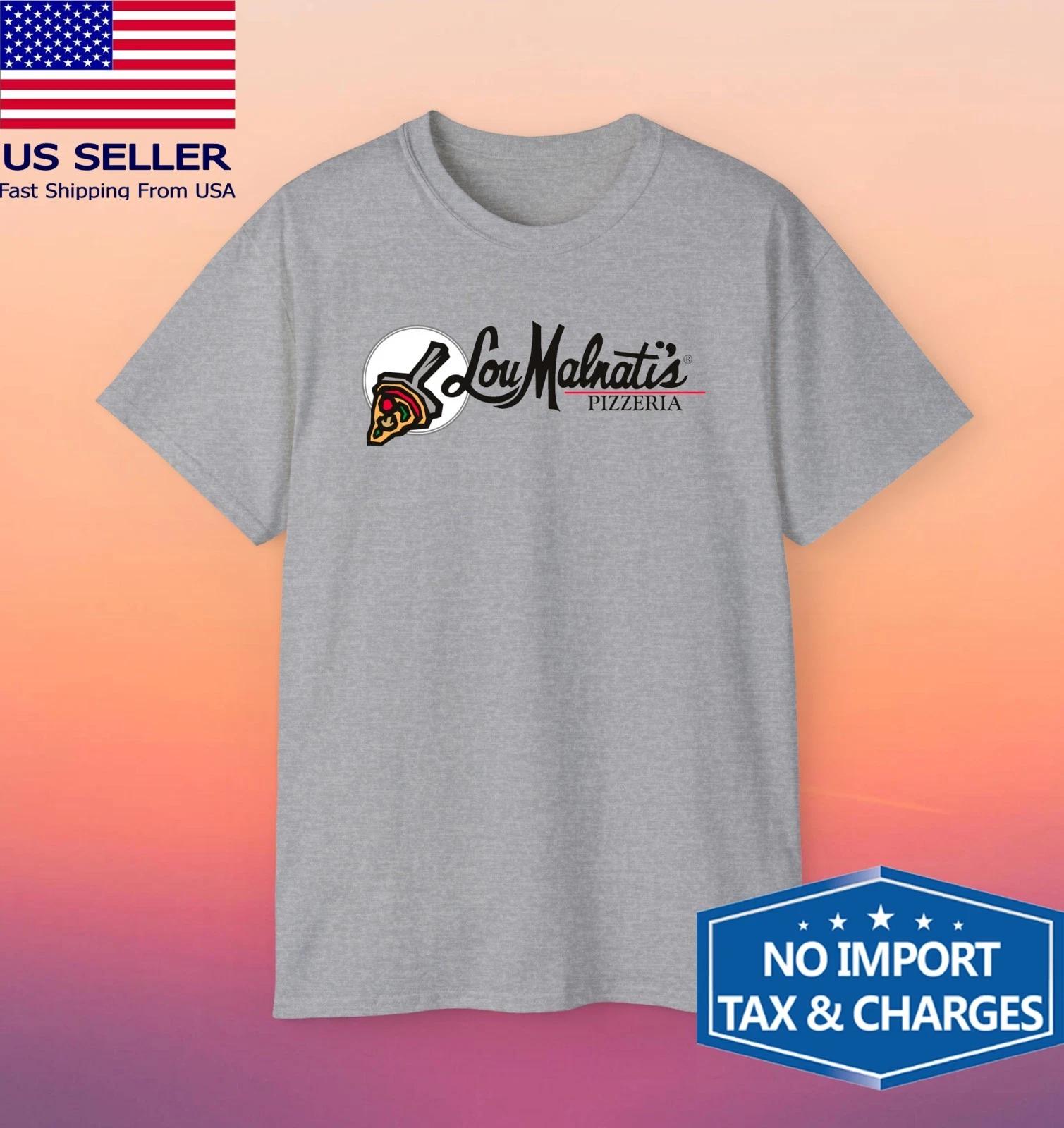 Lou Malnati s Pizzeria Men s Grey Size S-5XL S