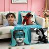 Aidan Gallagher Square DoubleSided printed Pillow Case Bedroom Bedside Pillow Sofa Cushion Cover