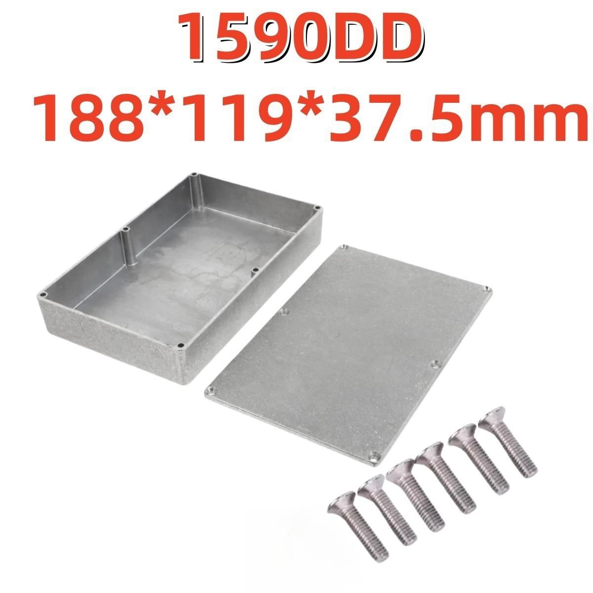 

Miwayer 1590DD 188×119×37.5мм Алюмінієва коробка / Корпус для гітарних ефектів Литий дизайн / для заміни гітарних педалей