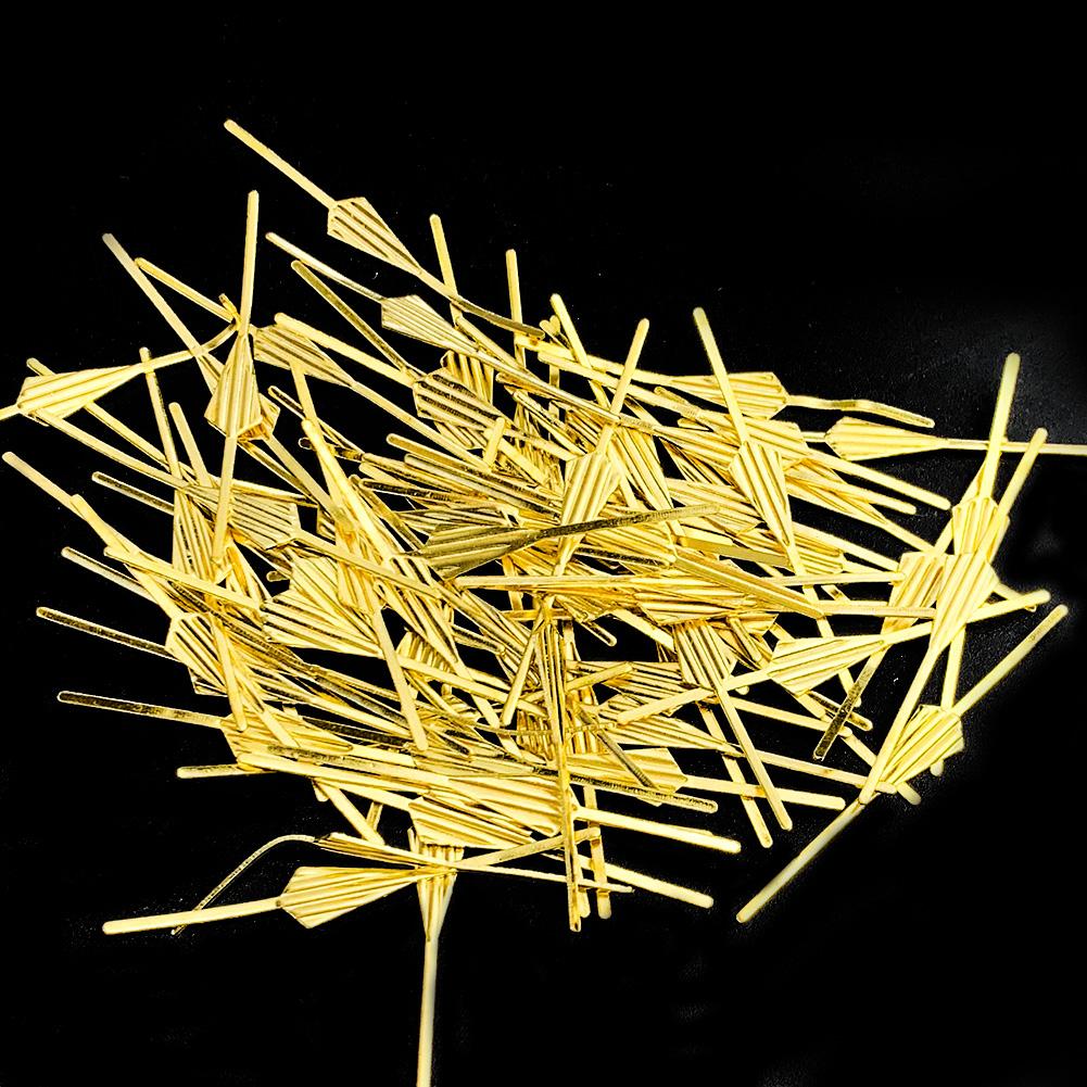 

100 шт 46 мм стрела соединитель пряжки хрустальные бусины соединители штырь для занавески подвесной соединительный светильник часть аксессуары люстра