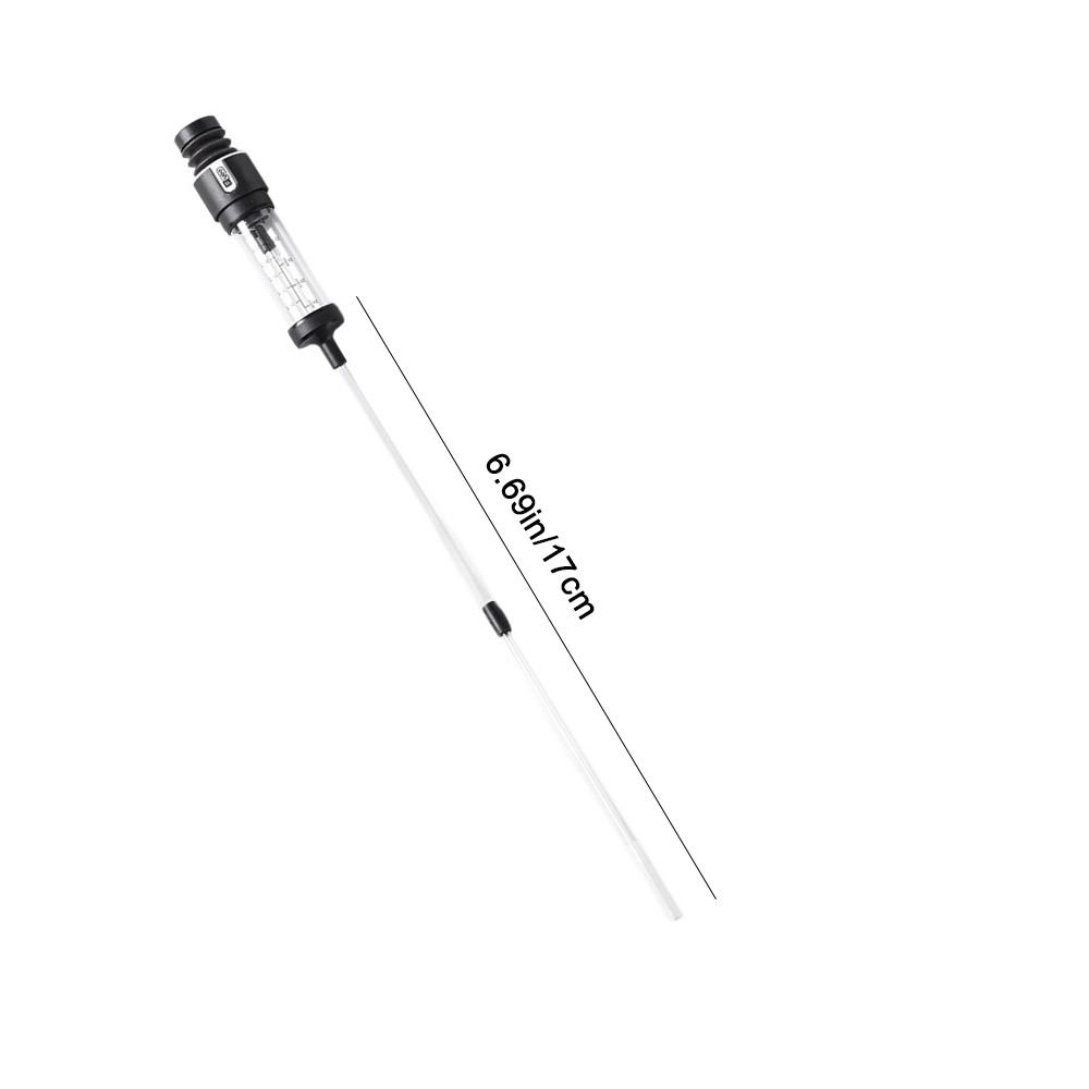 Kunststoff Fischbecken Kotabsaugwerkzeug Abnehmbar Starke Saugkraft Fischbecken Wasserwechselwerkzeug mit Verlängerungsrohr