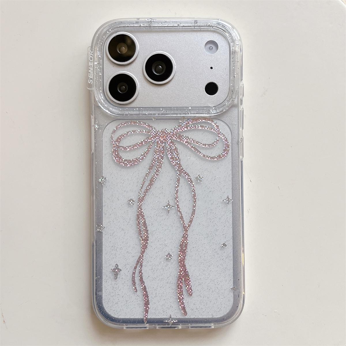

Glitter Gold Anti-Fall Phone Case for iPhone 15/16/17 Pro Max & 13/14 iPhone 15