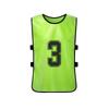 12 PCS Kid S Football Pinnies 2 Colors Quick Drying Soccer Jerseys Youth Sports Scrimmage Basketball   Training Numbered Bibs Practice Sports Vest