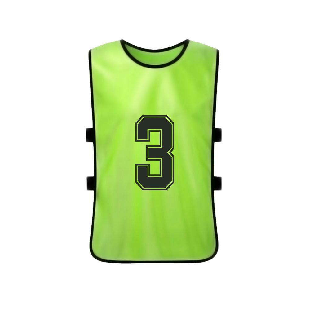 12 PCS Kid S Football Pinnies 2 Colors Quick Drying Soccer Jerseys Youth Sports Scrimmage Basketball Training Numbered Bibs Practice Sports Vest