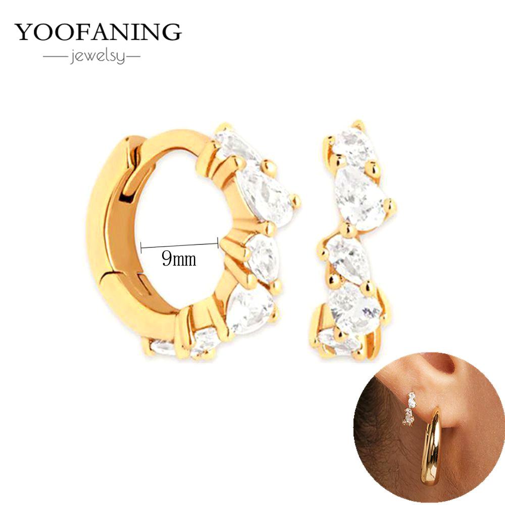925 Silver Ear Needle Fashion Light Luxury Gold hoop earrings Classic Retro Collection earrings for women Jewelry Gift