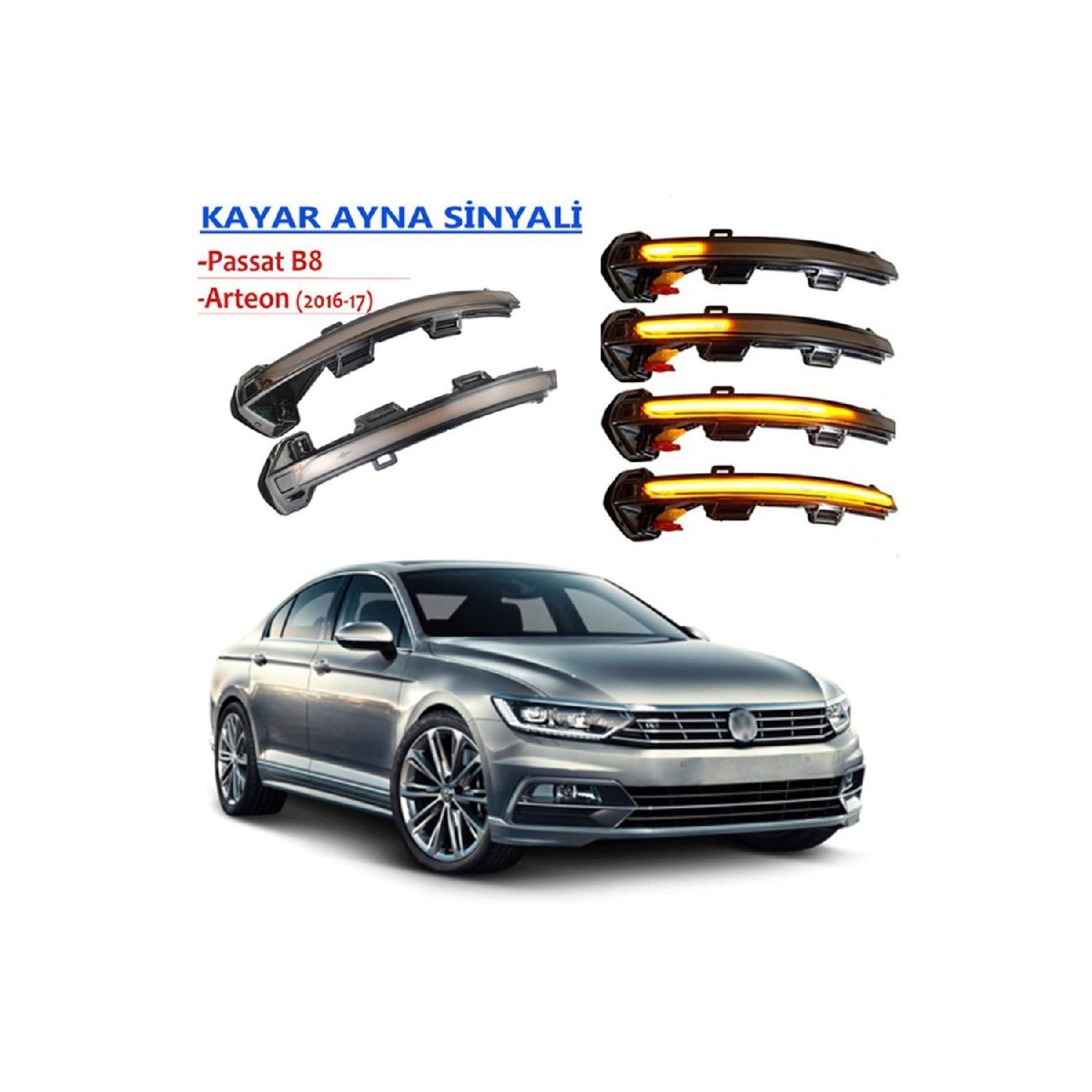 

Светодиодные поворотные зеркала Passat B8