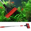 Telescopic Aquarium Fish Tank Cleaner Algae Scraper Brush Fish Tank Glass Scrubber