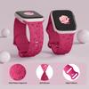 Embossed Rose Flower Silicone Strap for Apple Watch 9 Ultra