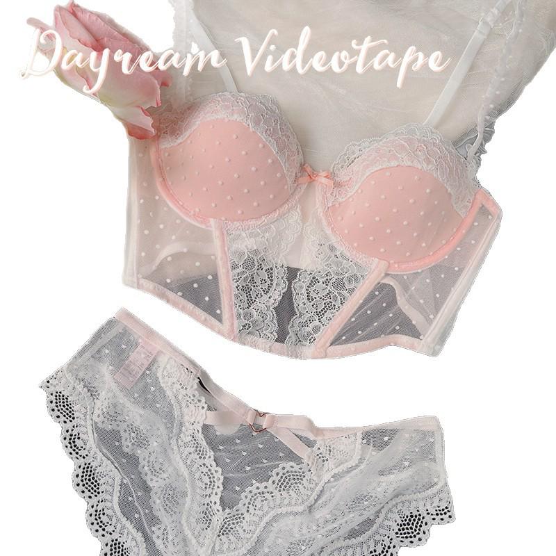 French Pure Desire Lace Camisole Corset Top for Women