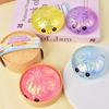 Simulation Bun Stress Relief Toy Creative Fake Bun Squishy Slow Rising Decompression Plaything Expression Big Bun Adult Kids Stress Reliever