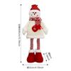 Christmas Celebration Cute Doll Elderly Snowman Creative Doll Desktop Fabric Scalable Standing Decoration room decor