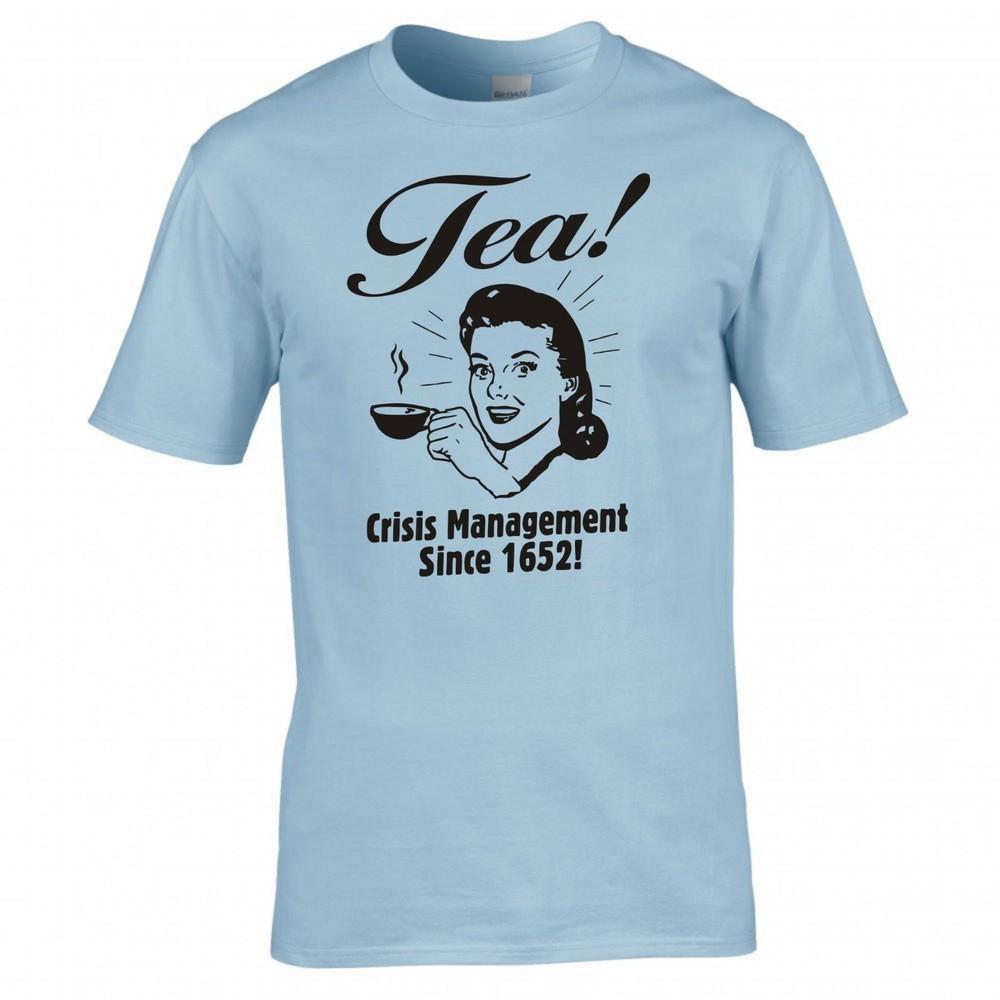 Funny Tea Drinker Crisis Unisexageunisext Tshirt 2XL