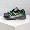 New versatile fashion casual men's and women's trend breathable sports shoes dad letter b30 heightening shoes