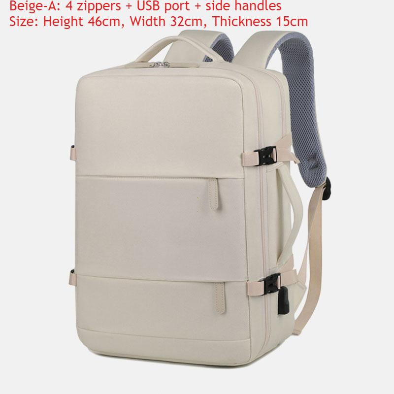 2025Men Women's Bag Large Capacity Journey Multifunction Backpack With Shoe Storage Multilayer Dry And Wet Separation Waterproof