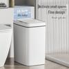 2026 Smart Trash Can: Long-lasting Battery, 16L Capacity, Fast Sensing Household Model