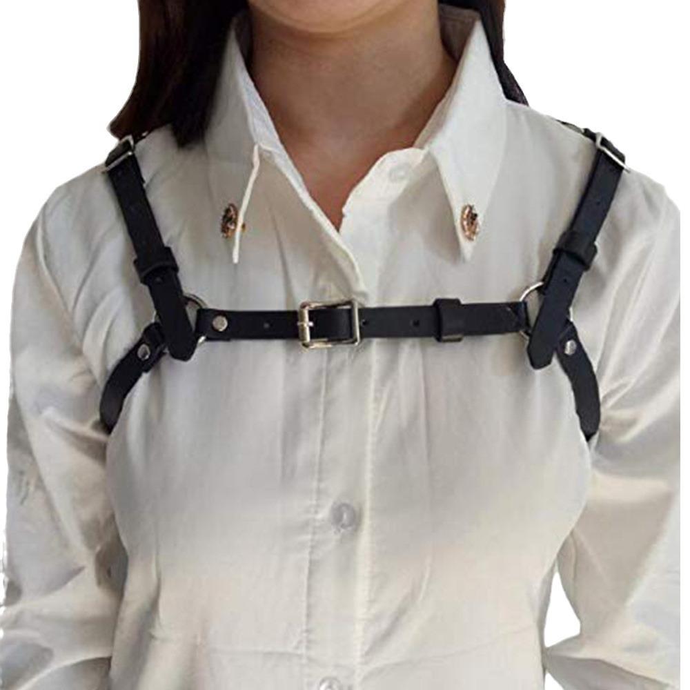 Harajuku Vintage Hip-Hop Strap Sexy Sm Bondage Belt Female Decoration Ladies Pu Belt