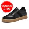 Fashion Men Autumn Sneakers Elevator Shoes Men Heightening Height Increase Insole 8CM High Heels Shoes Casual Genuine Leather Sport Shoe