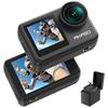 AKASO Brave 7 LE Action Camera, 4K 60fps, 20MP, IPX7 Waterproof, 40M Waterproof, Underwater Camera, 6-Axis Image Stabilization, Dual Color, Touchscree