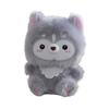 Skin-friendly Puppy Plush Keychain Soft Material Elephant Plush Toys Panda Plush Pendant  for Girls