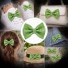 2pcs Shiny Design Glitter Hair Bows Sparkly Sequin Bow Hair Accessories Sequin Hair Clips  For Women
