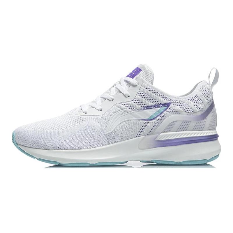 Li Ning Fabric Cushioning Slip Resistant Abrasion Resistant Breathable Lightweight Low Top Running Shoes Men's ARHR131-2