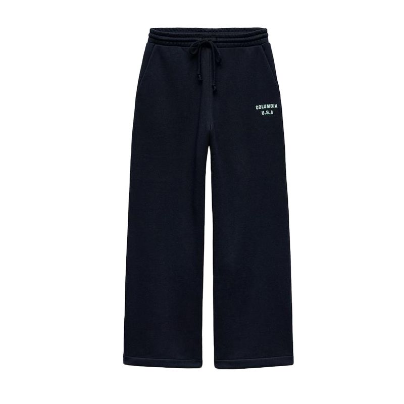 

Spring New Women s Clothing Printed Flannel Jogger Pants 4174834 Printed Hooded Sweatshirt 4174833 Sea Blue Pants L