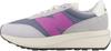 Unisex 370 Sneakers In Pearl Grey with Passion Fruit