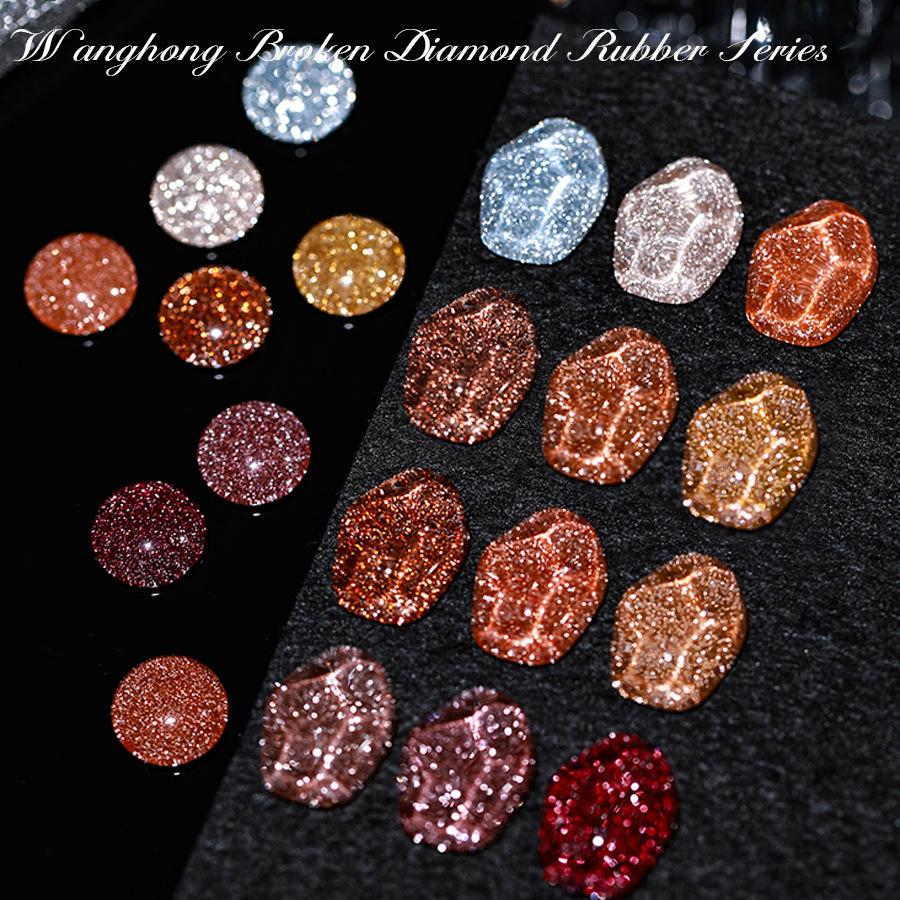 Nail Polish Glue Milk Bottle Broken Diamond Flash Internet Celebrity Whitening Nail Professional Phototherapy Glue