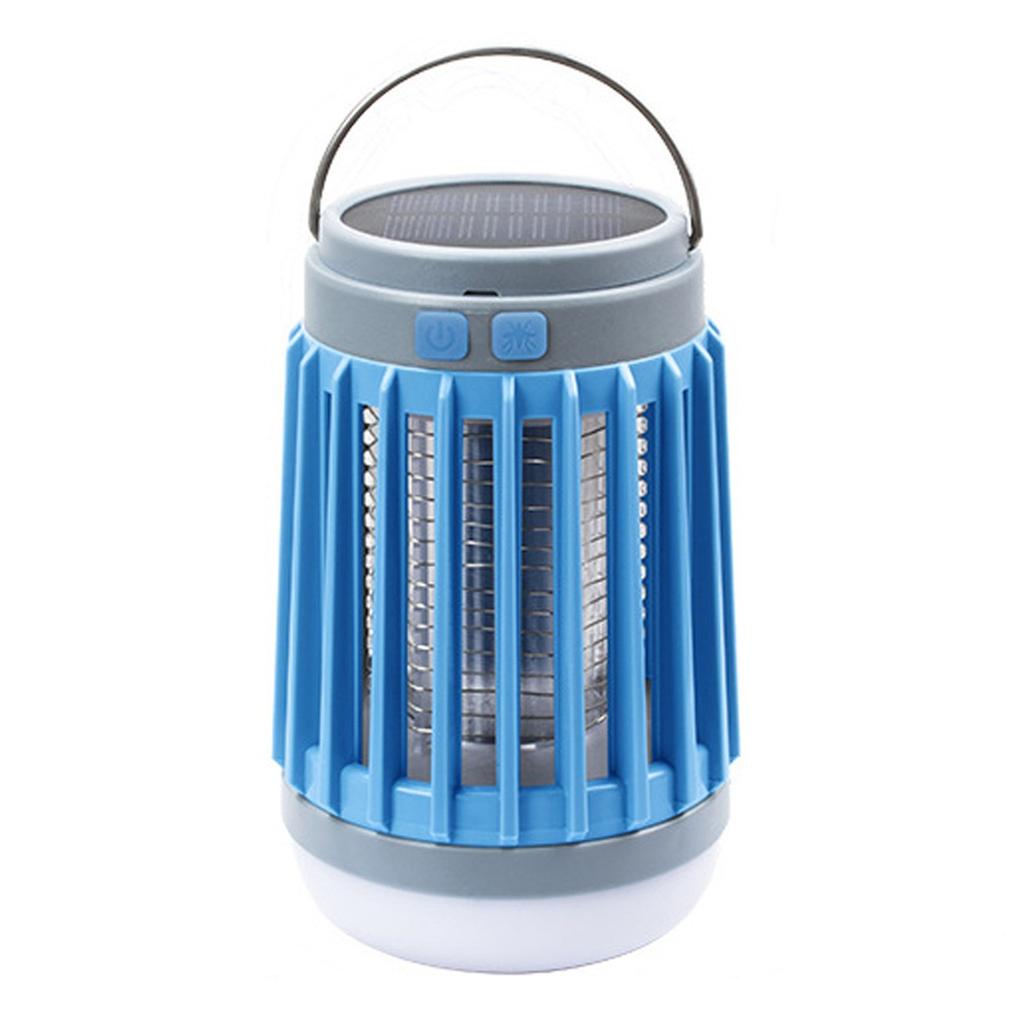 1ks solární USB lampa s komárem Vodotěsná svítilna na past na hmyz