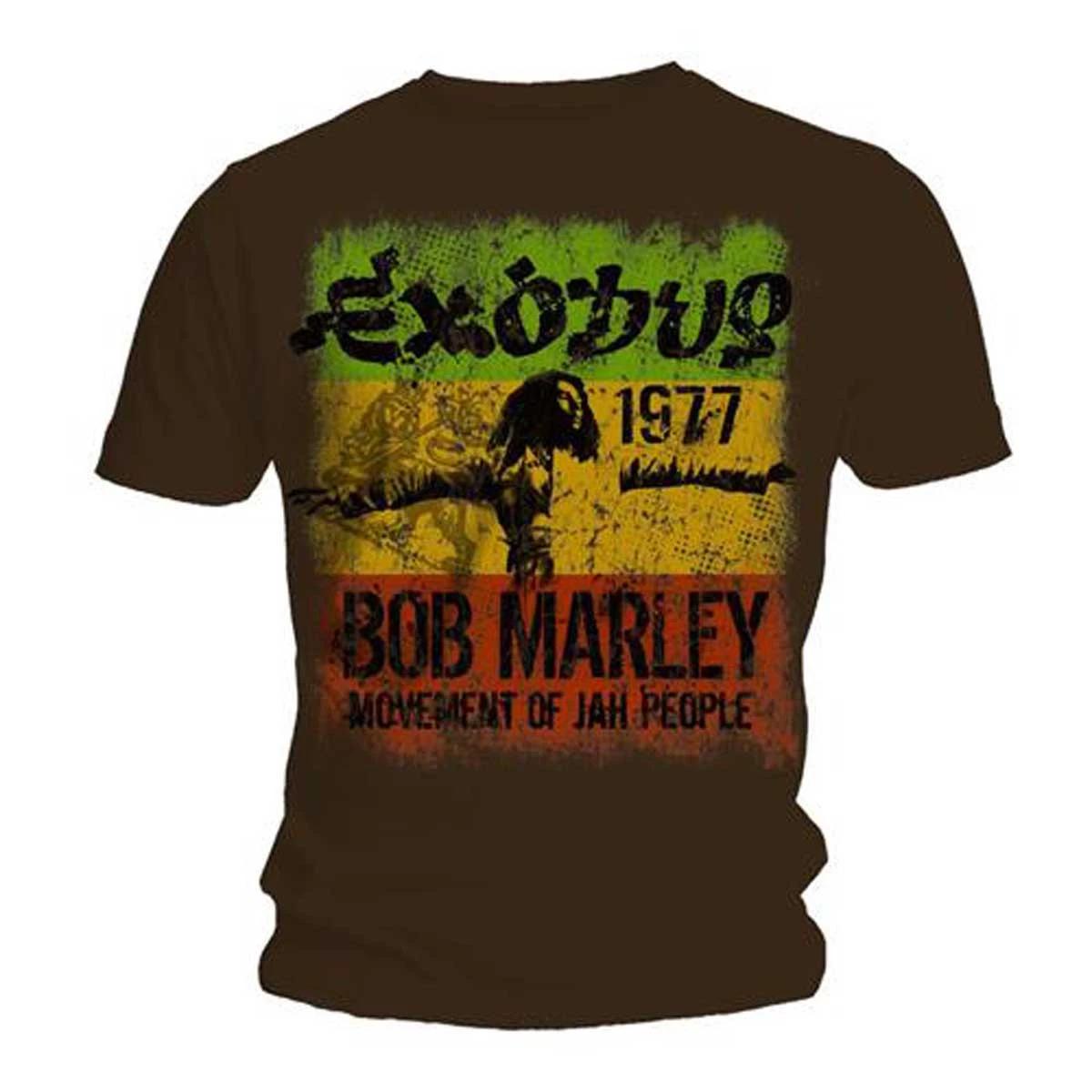 Bob Marley Movement Authorized Mens T-Shirt L