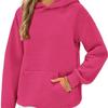 2026 New Women's Striped Hoodie, Oversized Long Sleeve Casual Sweatshirt with Pocket for Autumn Winter