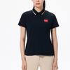 Anta Dámské polo tričko s krátkým rukávem Champion Series Letter Flag tops Night-Sea-Black 162320118-5
