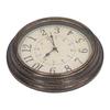Vintage Wall Clock Silent Quartz Movement Round Decorative Retro Hanging Clock for Living Room