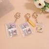 Creative Simulation Banknote Keychain Mini Money Bag Keychain Car Key Holder Us Dollars/Korean Won Collection Gifts