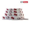 1Pair 80/100/140/160Cm Cute Cartoon Flat Shoelaces No Elasticity Sneakers Laces Casual Thicken Shoe Laces Shoes Accessories