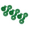 50pcs Shade Cloth Clips Round Ageing Resistant Plastic Sun Shade Net Clip for Bird Netting