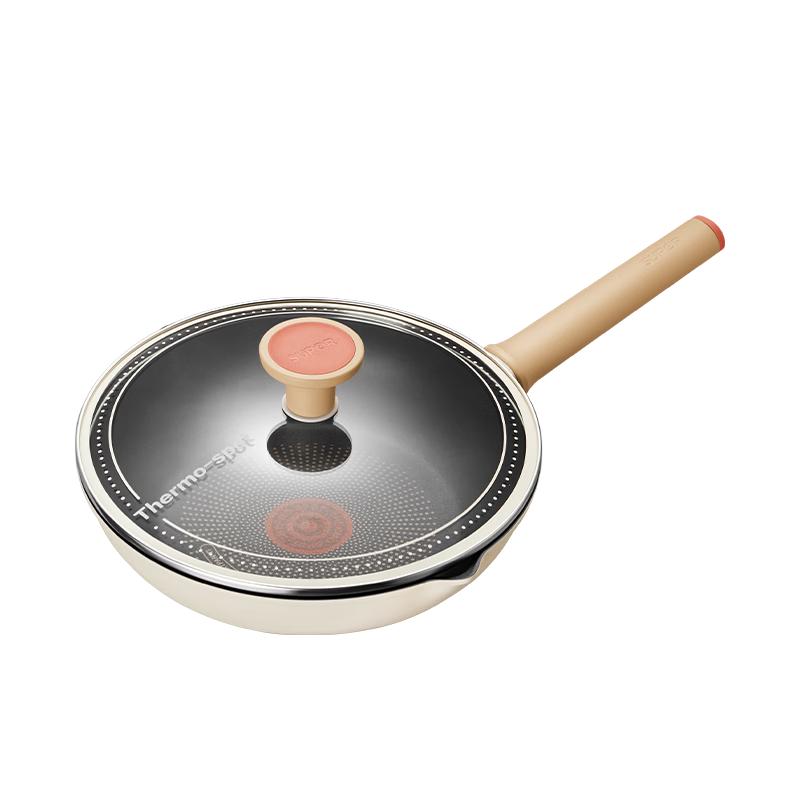 SUPOR Lightweight Titanium Non-Stick Frying Pan with Thermo-Spot Indicator