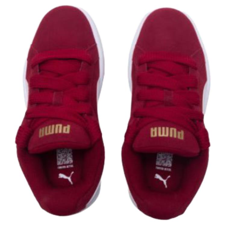 Puma Park Lifestyle Easy Sd Versatile Comfortable Shock Absorbing Lightweight Breathable Low Top Skate Shoes Unisex Sneakers Red White 400707-26