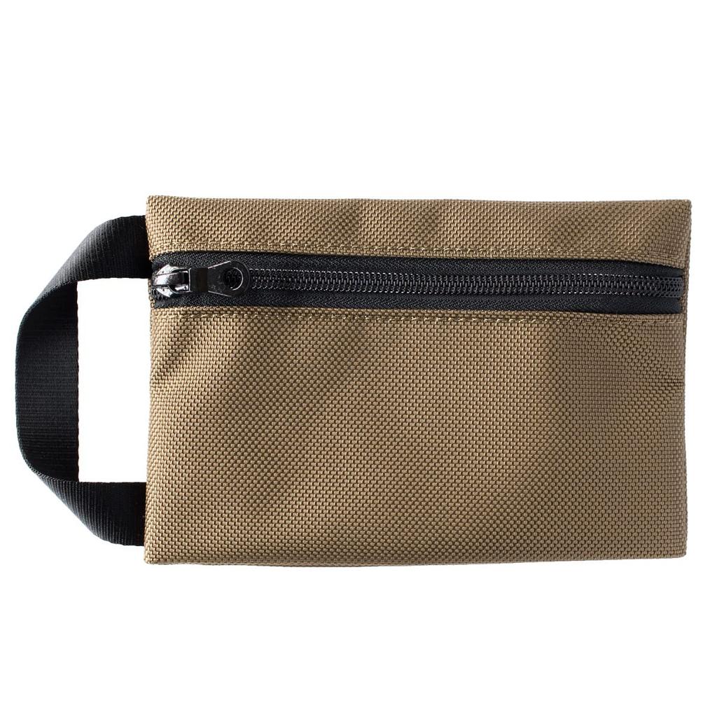 Tabarat Handle Pouch for for Small and Cosmetics Men, Water-Repellent, Gadgets, Items, (Beige)