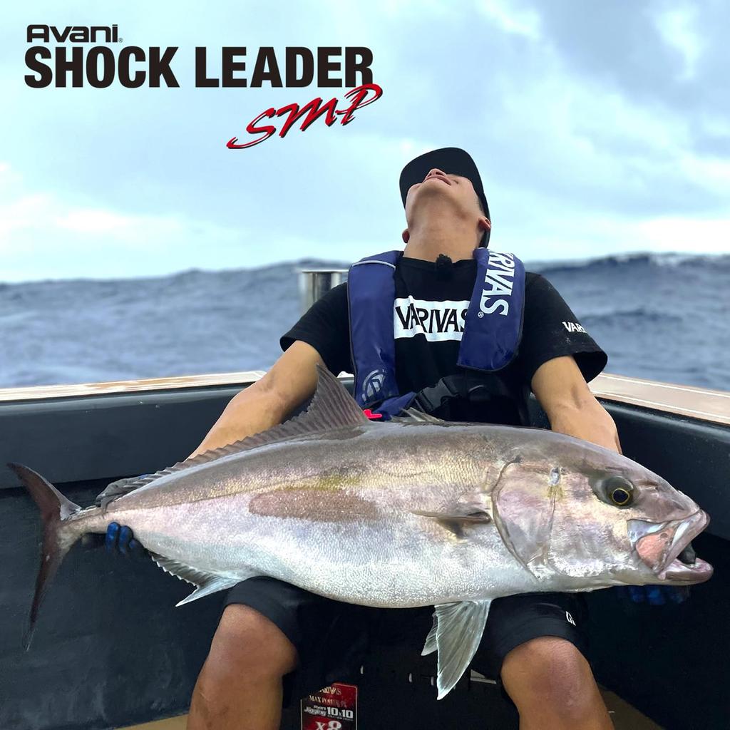 VARIVAS Avani Shock Leader SMP Nylon Natural Violet 30m 300LB