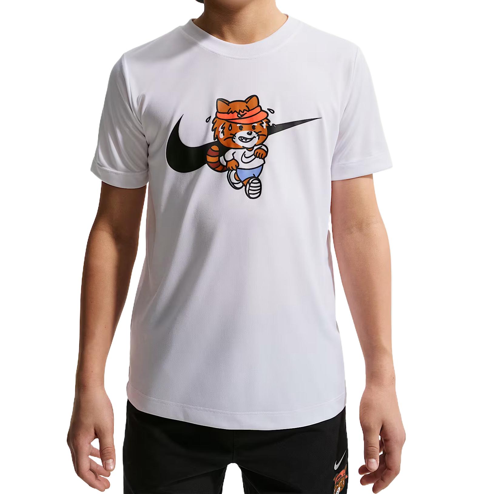 Nike Dri-Fit T-Shirt Quick Dry Comfortable Lightweight Fitting Kids tops IV2636-100 S