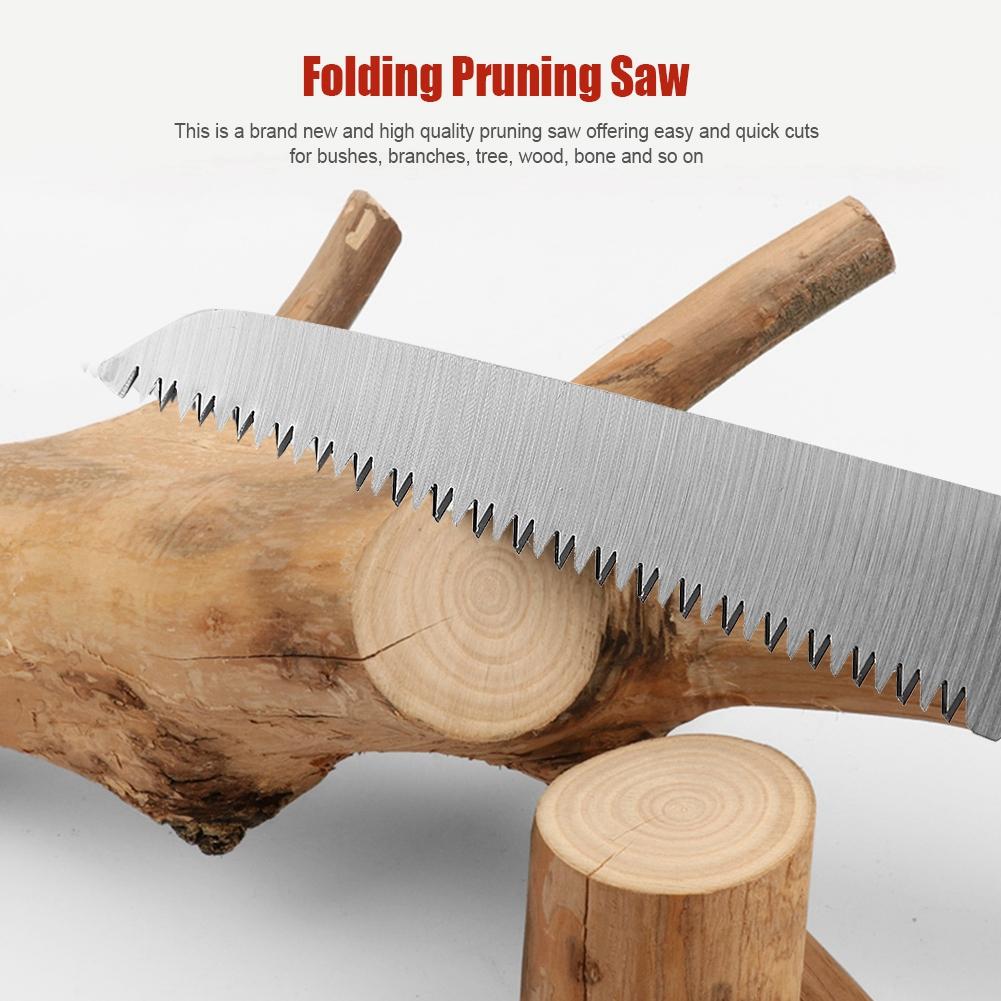 Portable Folding Manual Pruning Saw with Anti slip Handle Outdoor Gardening Tree Trimming Tool