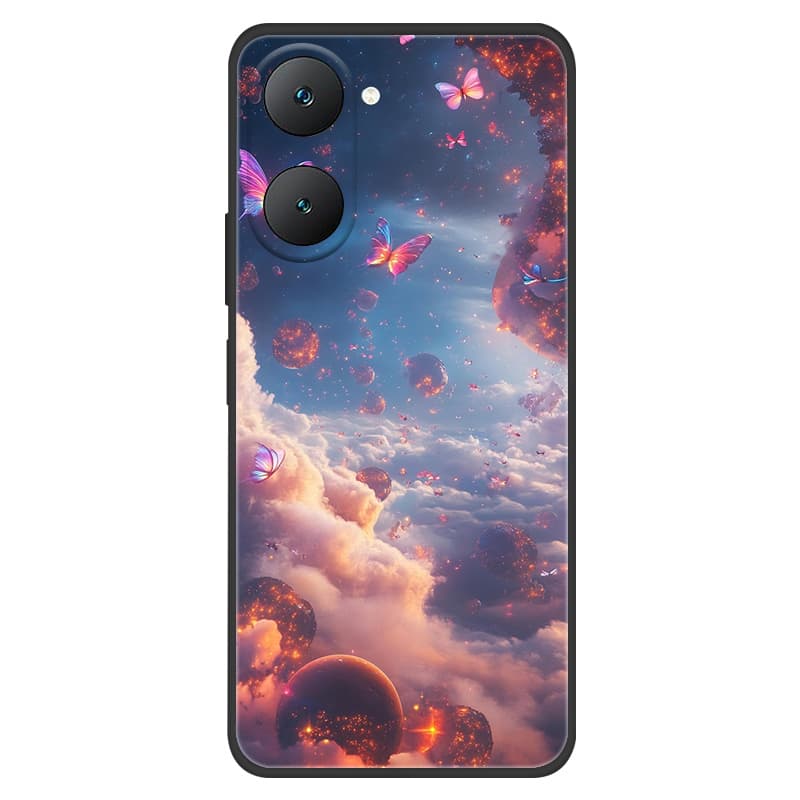 Case For Vivo Y28S Y18 Cases Y18E Y03 Y36T 4G 5G Y28E T3 Lite 5G Soft TPU Silicone Phone Cover For Vivo Y36T 4G Black Back Shell