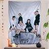 Kpop Group Itzy Hanging Bohemian Tapestry Indian Buddha Wall Decoration Witchcraft Bohemian Hippie Cheap Hippie Wall Hanging