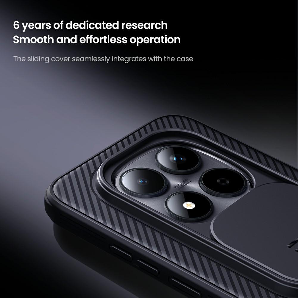 Série NILLKIN Camshield Pro pro Xiaomi Redmi Note 15 Pro 5G (Globální) Pouzdro PC + TPU s posuvným krytem fotoaparátu Kryt na telefon