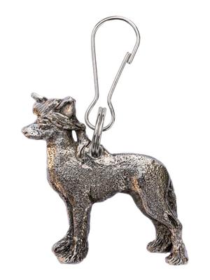 Chinese Crested Dog Made In England Art Dog Zip Pull Collection