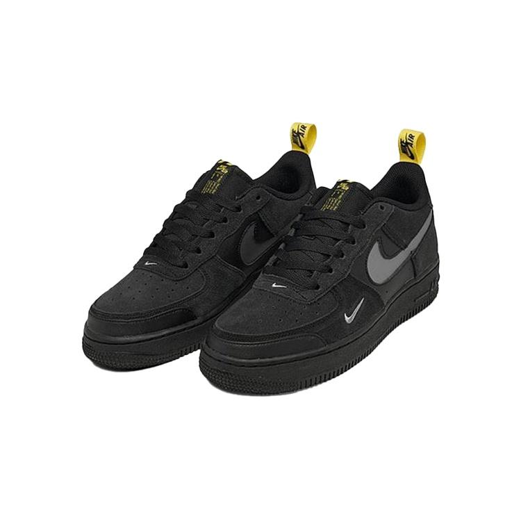 (GS) Nike Air Force 1 Low 'Cut Out Swoosh - Grey' Kids' DQ1097-002