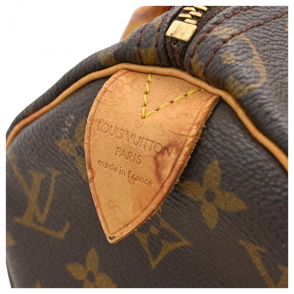 Used LOUIS VUITTONBoston bag PVC coated canvas Women