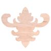 Wood Applique sy Installation   Natural Eco Friendly   Exquisite Pattern Wood Carving Applique