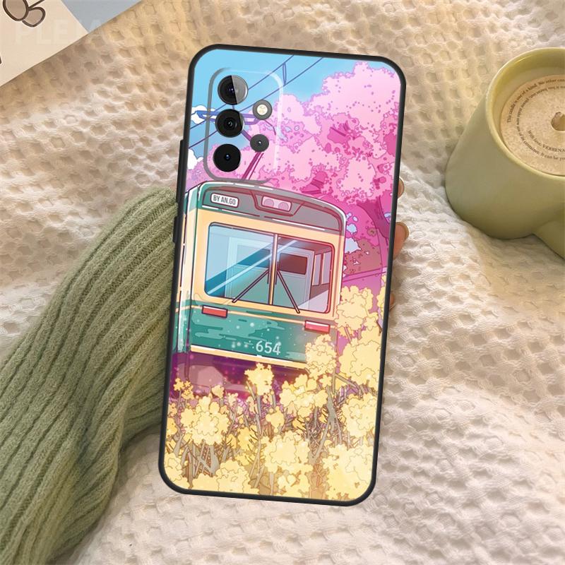 Tokyo Sakura cherry blossom Case For Samsung Galaxy A06 A26 A16 A56 A36 A05 A22 A32 A52 A54 A34 A14 A55 A15 A53 A33 A35